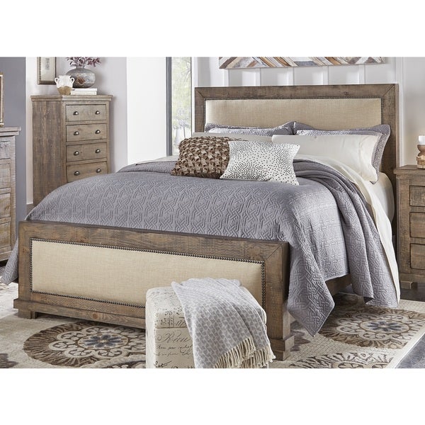 Willow Upholstered Headboard - - 16696192