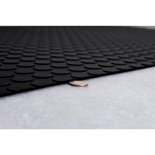 G-Floor Coin 7.5 ft. x 17 ft. Midnight Black Commercial Grade Vinyl Garage Flooring Cover and Protector GF75CN717MB