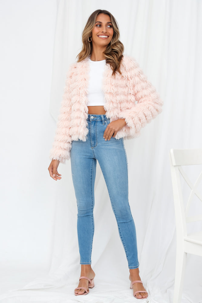 Shake It Out Jacket Pink