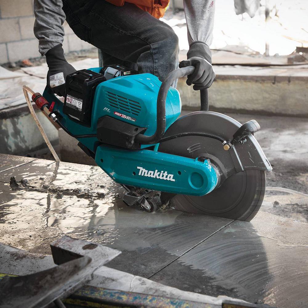 Makita 80V max (40V max X2) XGT Brushless Cordless 14 in. Power Cutter Kit (8.0Ah) GEC01PL