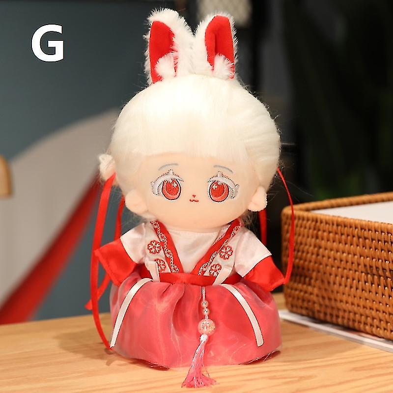 23cm Kawaii Idol Doll With Clothes Anime Plush Star Dolls Stuffed Customization Figure Toys Cotton Baby Doll Fans Collection Gift