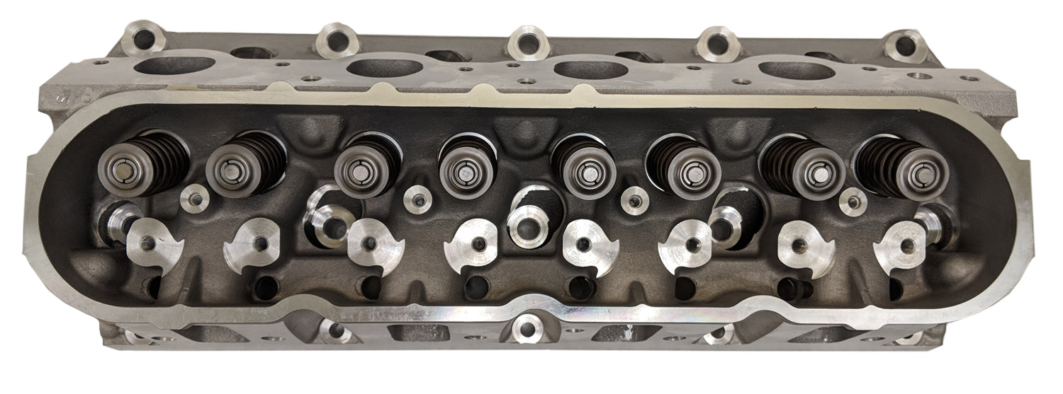 Enginequest Chevy Rectangle Port Ls Cylinder Head   Assembled