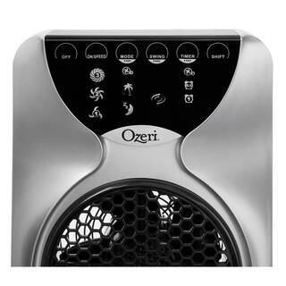 Ozeri 3X Tower Fan 44 in. with Passive Noise Reduction Technology OZF3-S