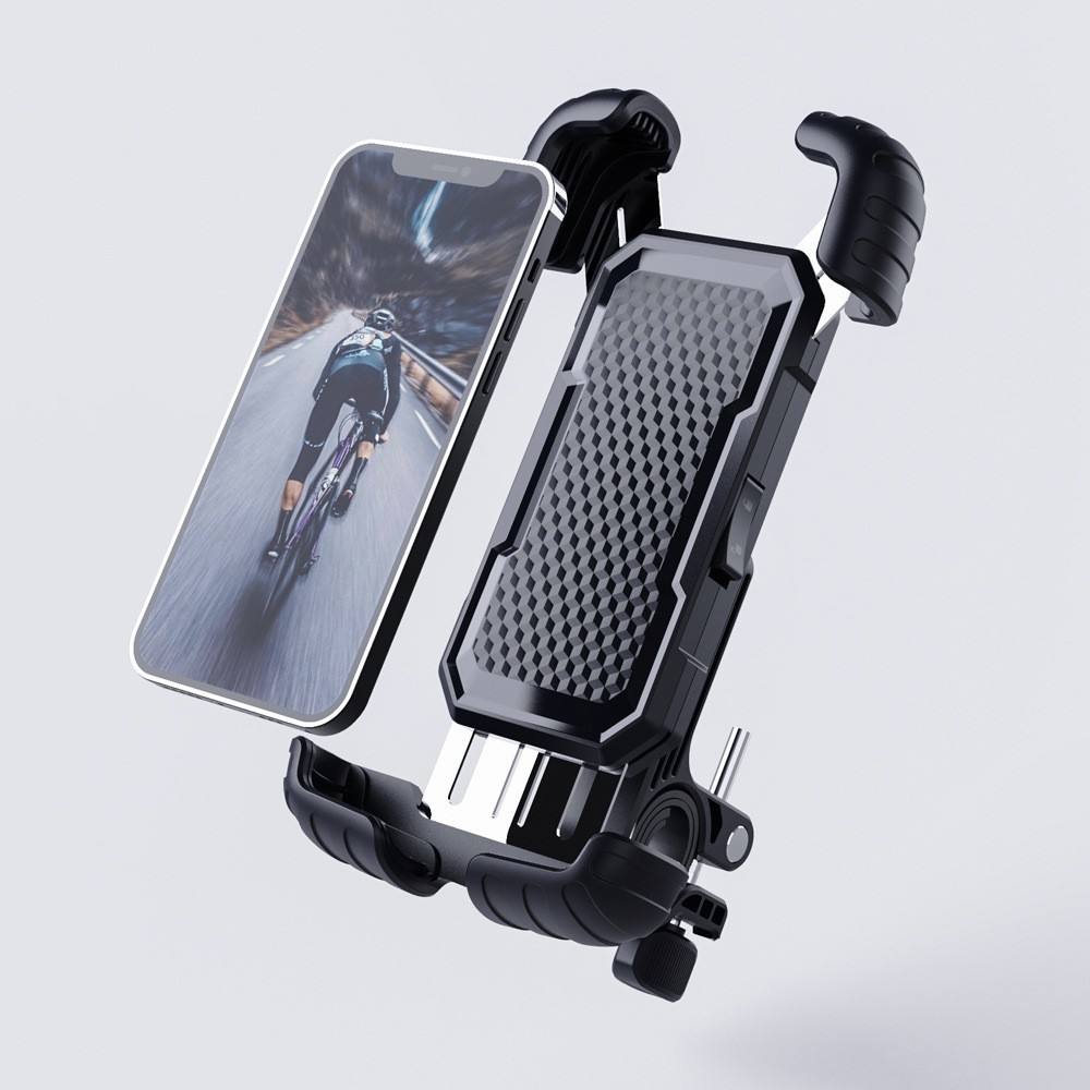 Bicycle mobile phone holder Mountain bike outdoor cycling mobile phone shockproof navigation holder