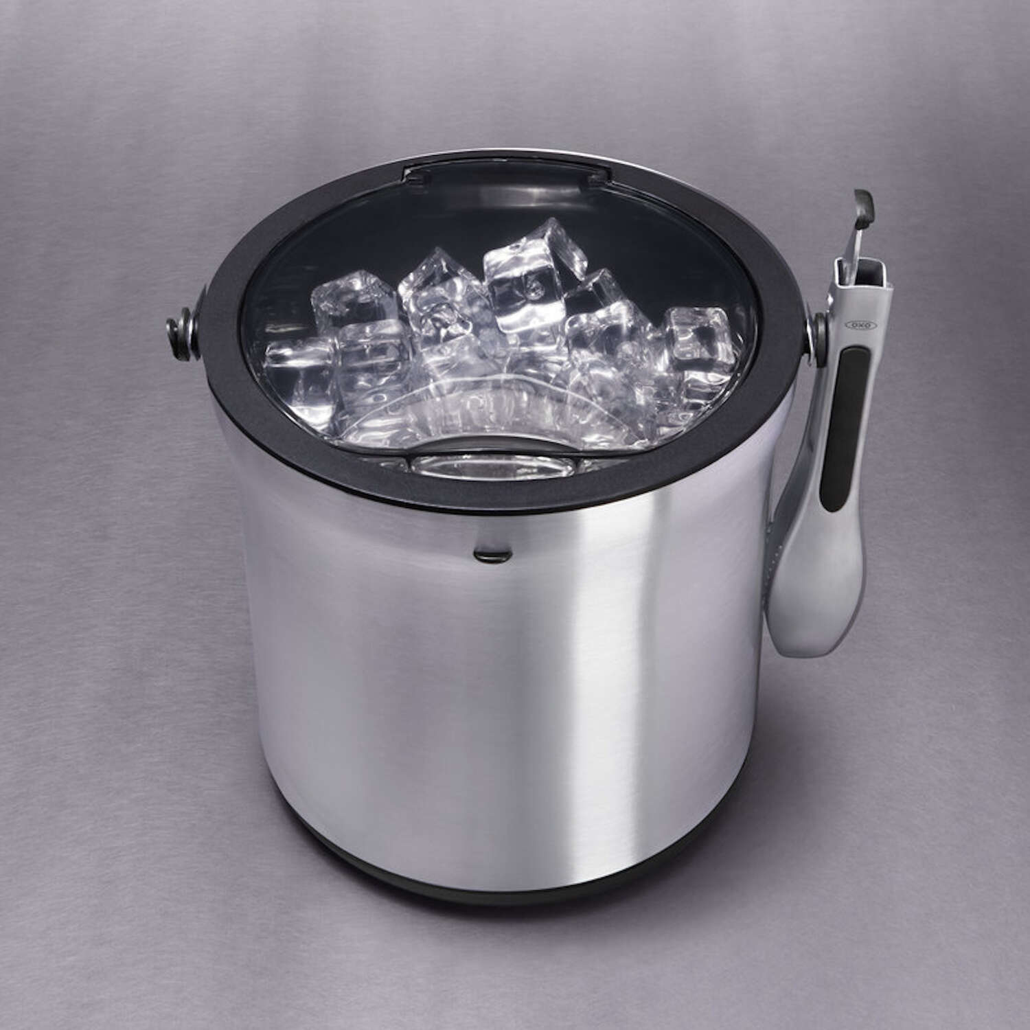 OXO SteeL 128 oz Silver Stainless Steel Ice Bucket