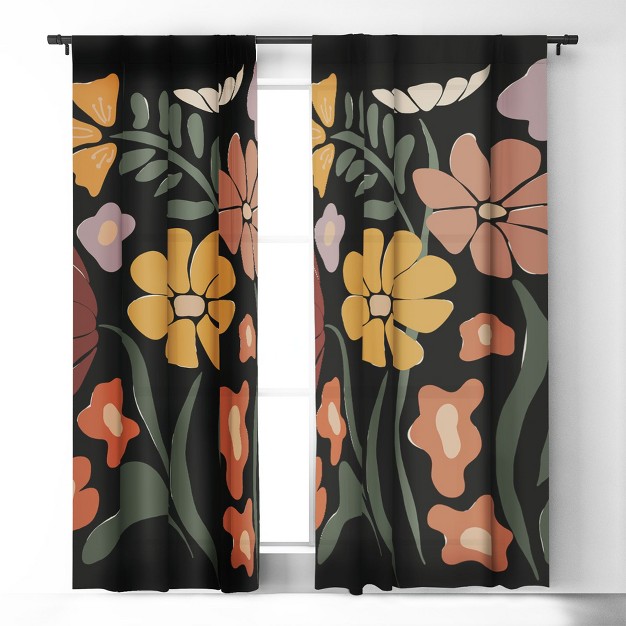 X 50 quot Single Panel Blackout Window Curtain Deny Designs