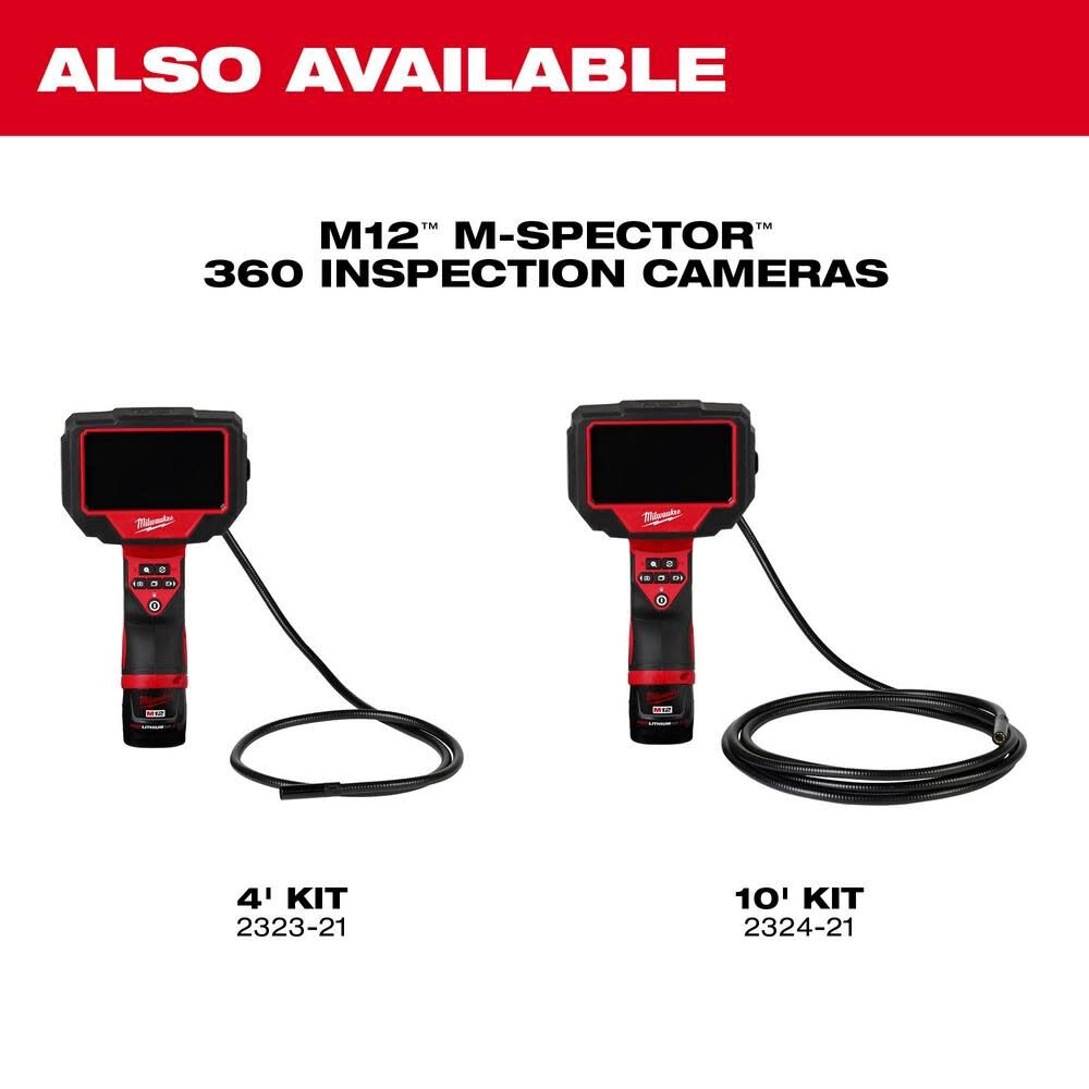 Milwaukee M-Spector 4 Inspection Camera 2319-20 from Milwaukee