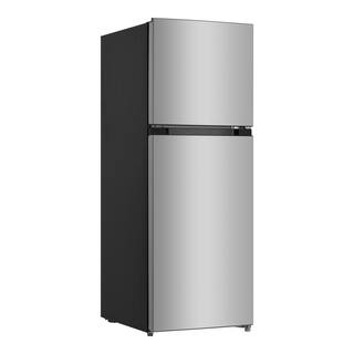 Vissani 10.1 cu. ft. Top Freezer Refrigerator in Stainless Steel Look MDTF10SS