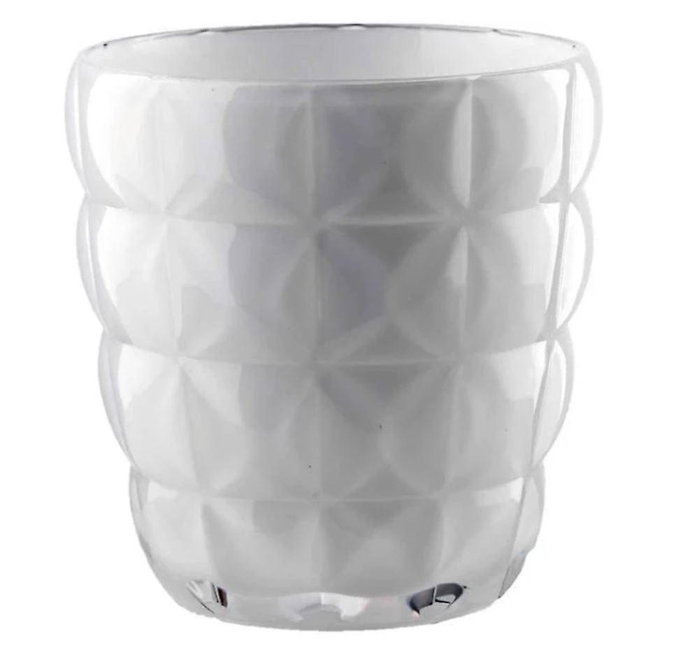 Mario Luca Giusti Diamante Plastic Tumbler White