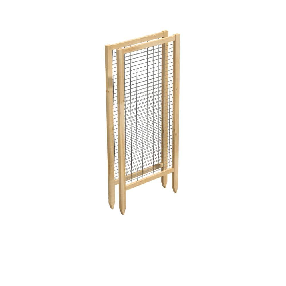 Greenes Fence CritterGuard 47.75 in. Cedar Trellis (2-Pack) RCCGT2PK