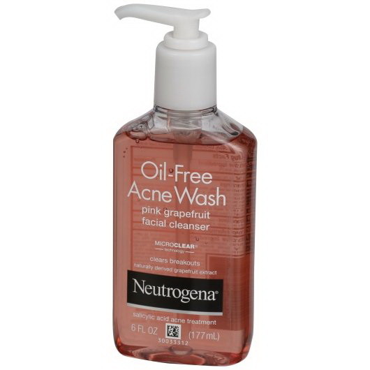 Neutrogena Oil Free Acne Wash Pink Grapefruit Faci...