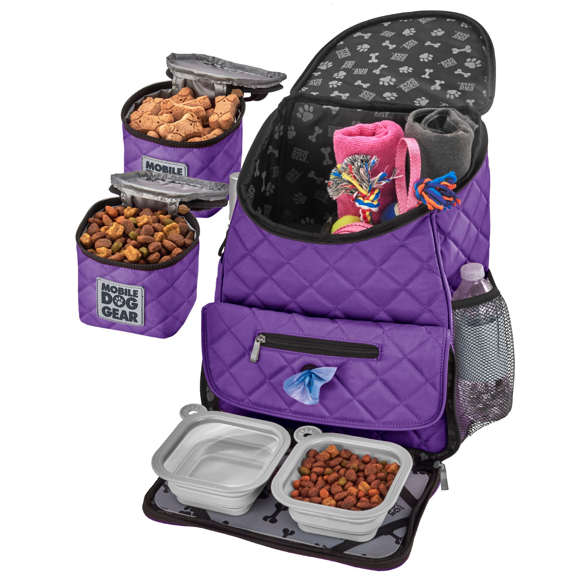 Mobile Dog Gear Purple Weekender Backpack