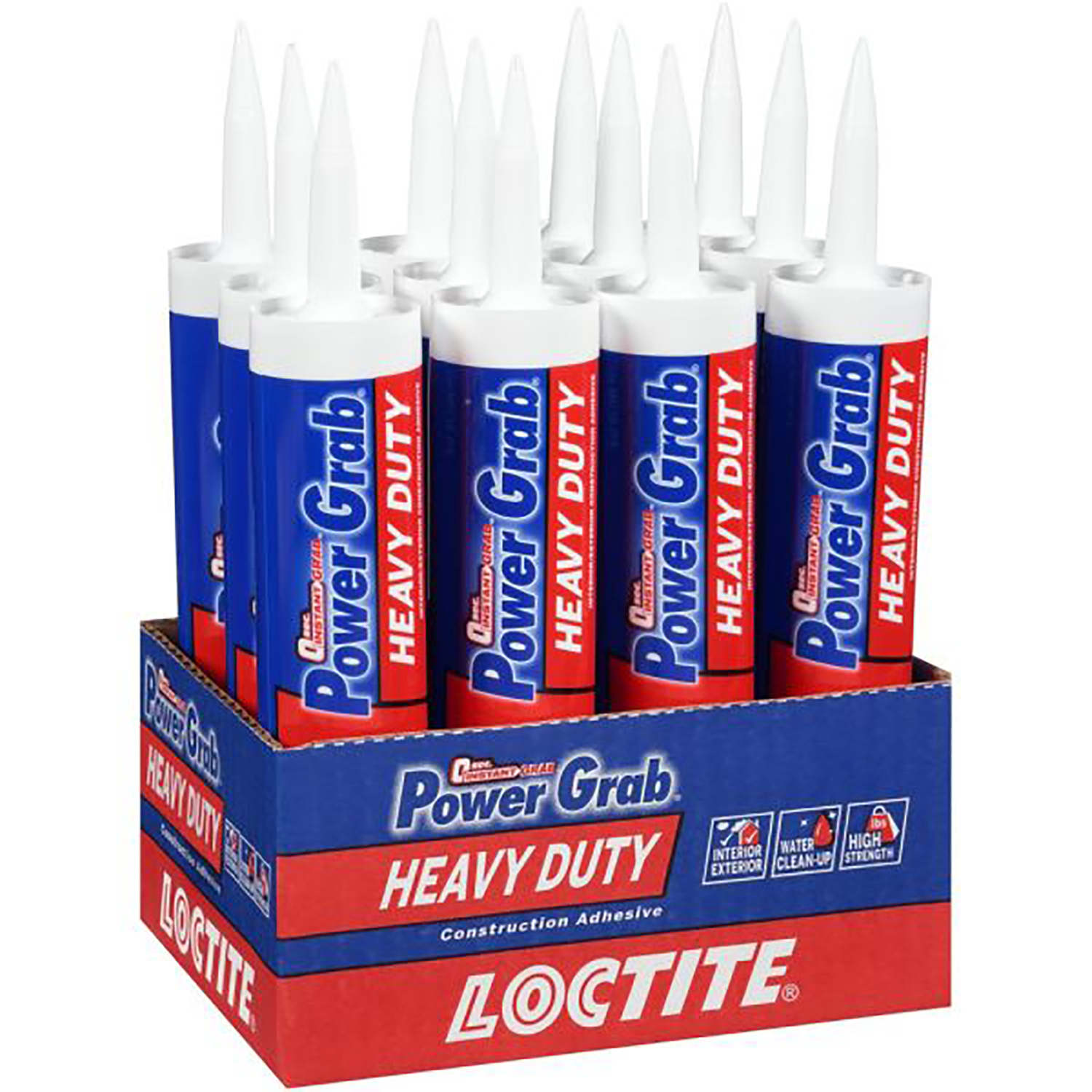 Loctite Power Grab Heavy Duty Synthetic Latex Construction Adhesive 9 oz