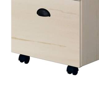 SAINT BIRCH Hawksbury Antique White File Cabinet With Caster Wheels SBGM4500MFMW