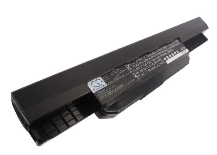 Asus A43B A43BR A43BY A43E A43F A43J A43JA 6600mAh Replacement Battery BatteryClerkcom Laptop and Notebook