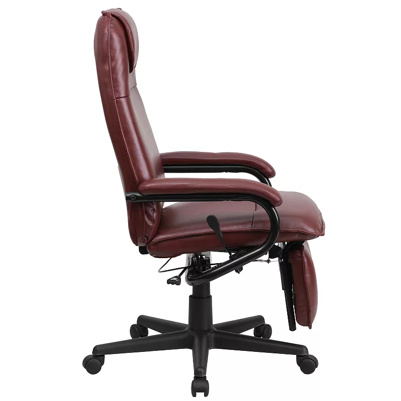 Flash Furniture Robert High Back LeatherSoft Executive Reclining Swivel Office Chair