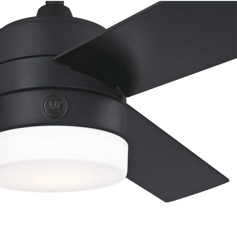 Westinghouse Alta Vista 52 in LED Matte Black Ceiling Fan