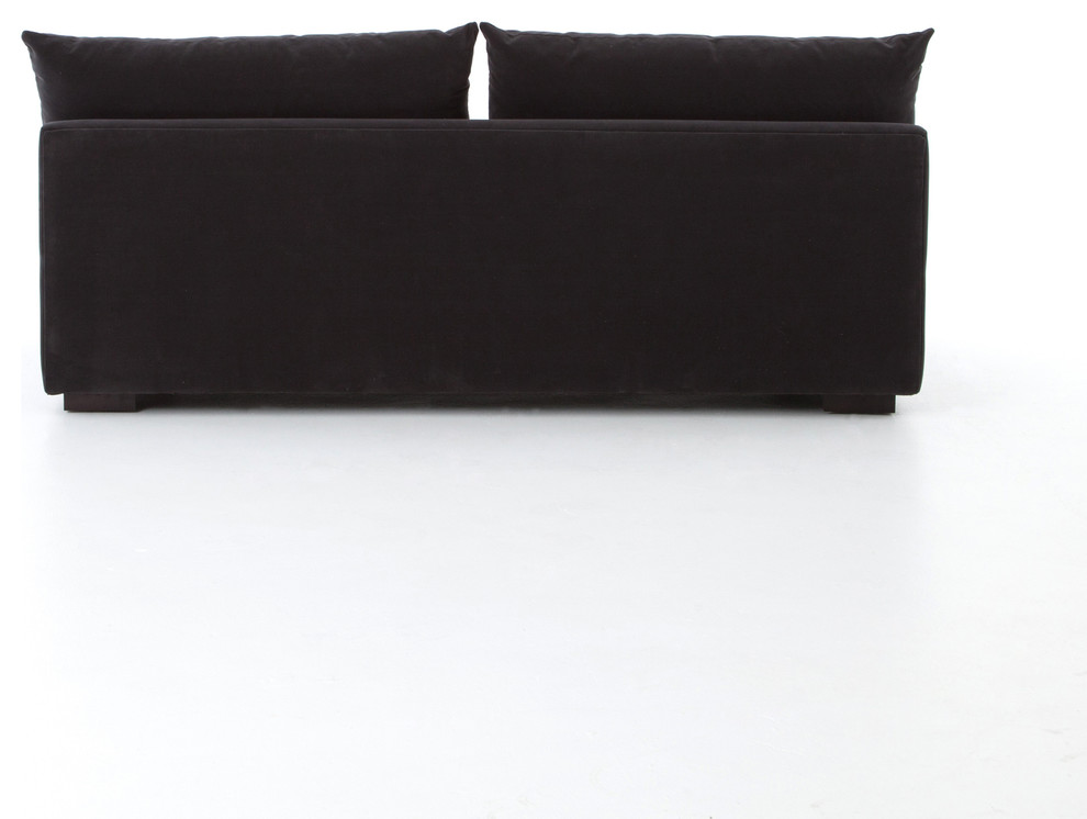 Atelier Grant Armless Sofa  Henry Charcoal   Transitional   Sofas   by The Khazana Home Austin Furniture Store  Houzz