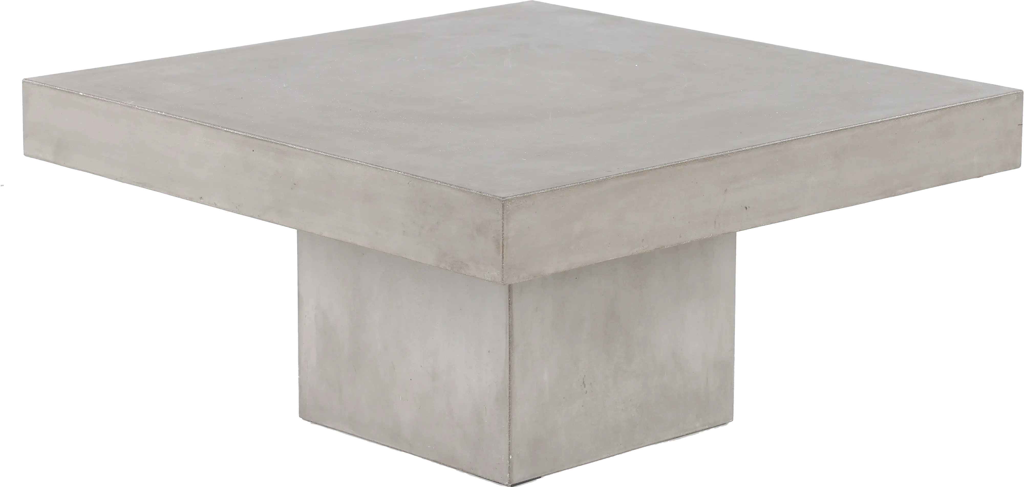 Clemente Modern Polished Concrete Coffee Table