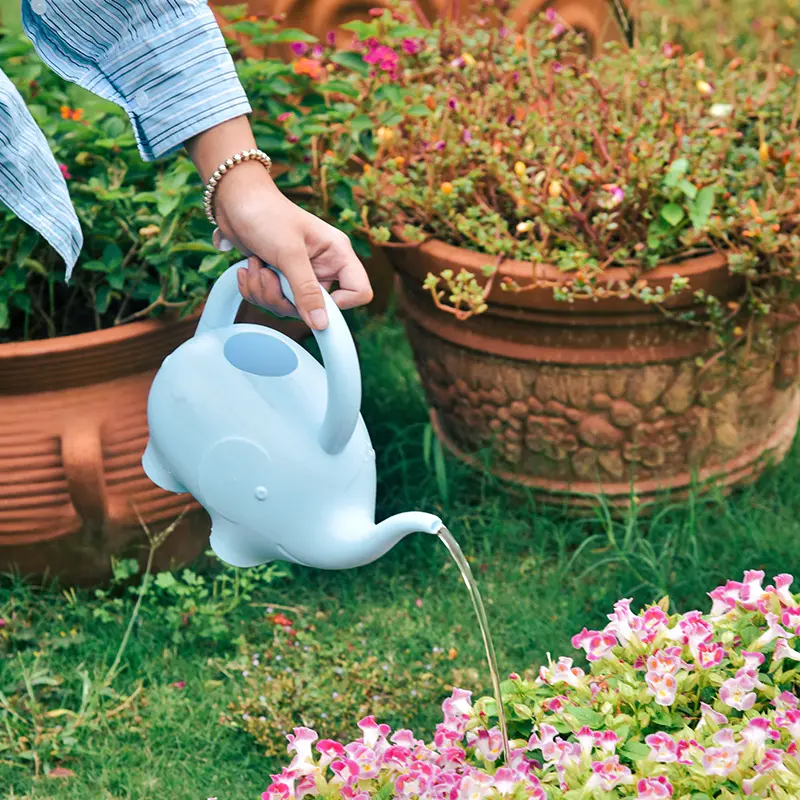 1.5L  animal garden watering can new design PE watering pot with handle  Other Watering   Irrigation tools