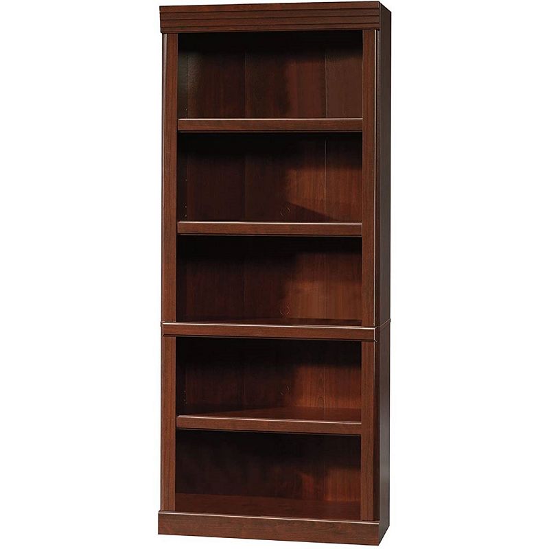 71-inch High 5-shelf Wooden Bookcase In Cherry Finish💝(LAST DAY CLEARANCE SALE 70% OFF)