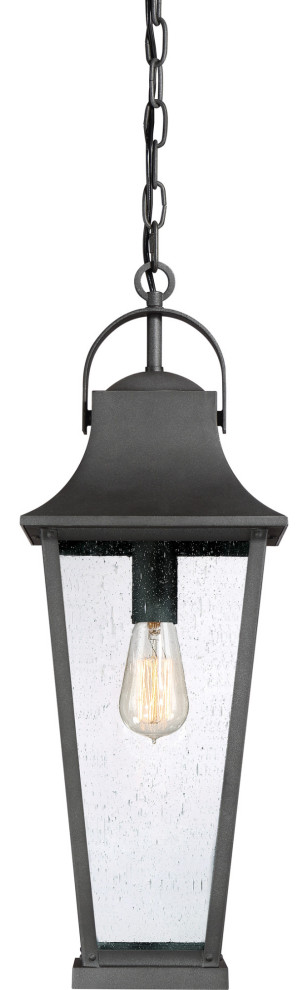 Quoizel GLV1908 Galveston 1 Light 8 3/4 quotW Outdoor Mini Pendant   Transitional   Outdoor Hanging Lights   by Buildcom  Houzz