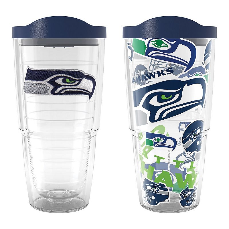 Tervis  Seattle Seahawks NFL 2 Pack Allover and Emblem