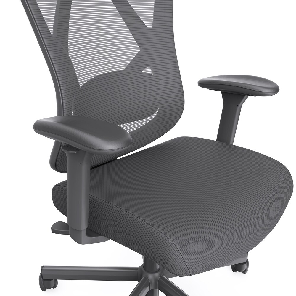 Mcintosh Contemporary Ergonomic Height Adjustable Desk Chair by Furniture of America