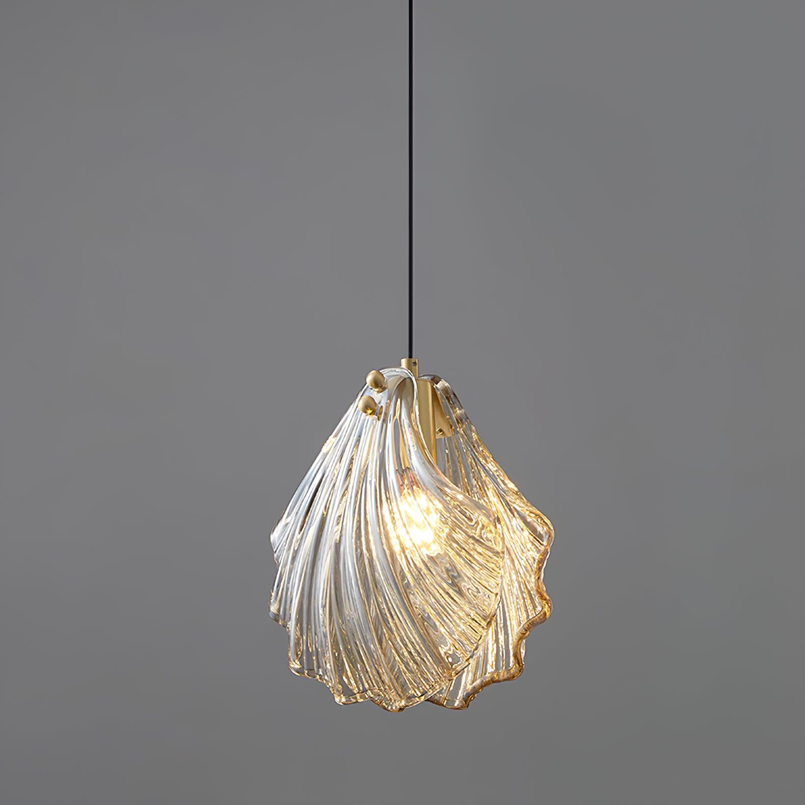 Shell Mini Pendant Swag Light