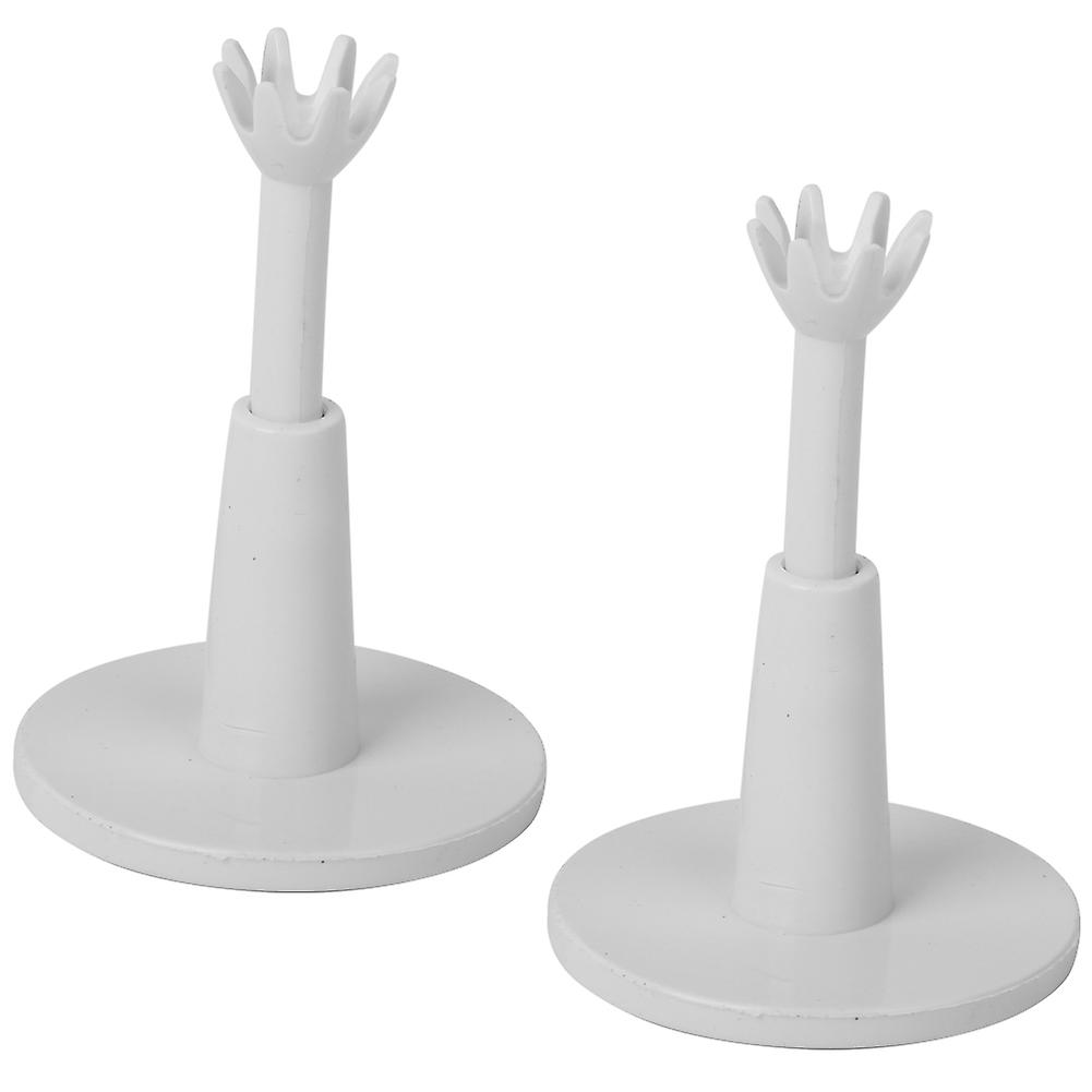 2pcs Adjustable Golf Tee Standing Practice Training Ball Support Nail Accessories