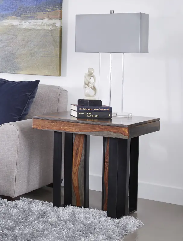 Sierra Dark Brown End Table