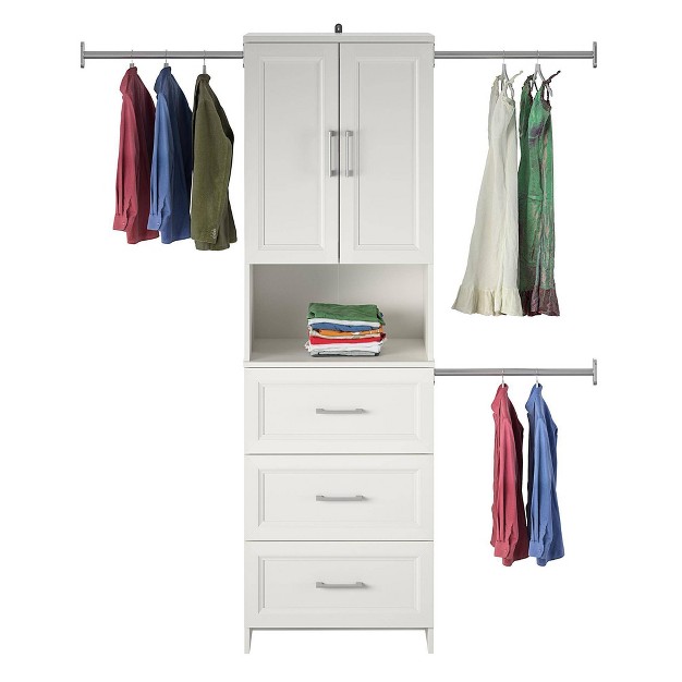 3 Drawer Cassiel Closet Storage White Room amp Joy