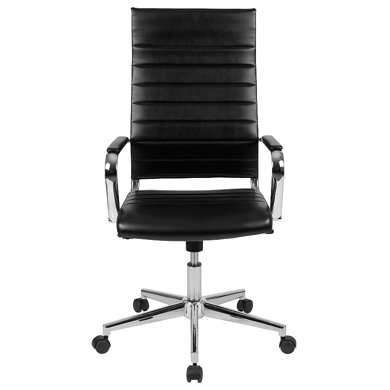 Flash Furniture Hansel LeatherSoft Contemporary Swivel Office Chair