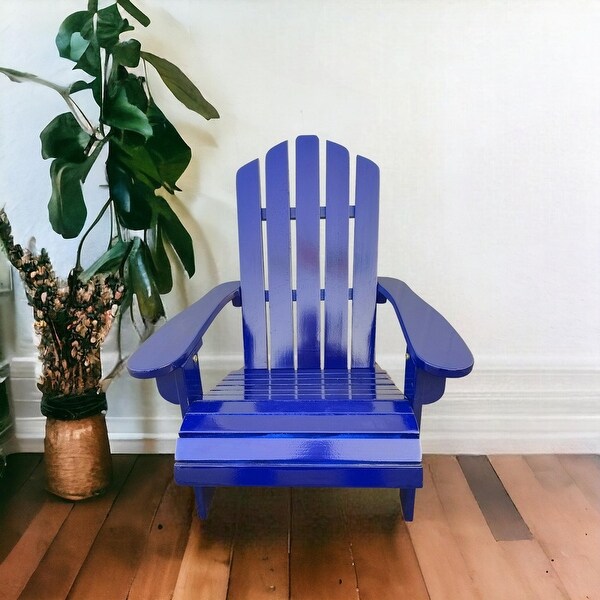 KISRAIS Wooden Children Adirondack Chair for Outdoor/Indoor Use