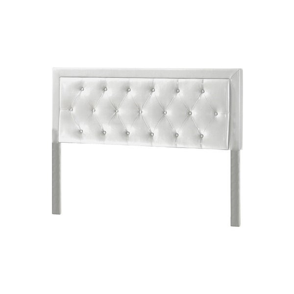 Best Quality Furniture Faux Leather Tufted Upholstered Headboard - - 31759751