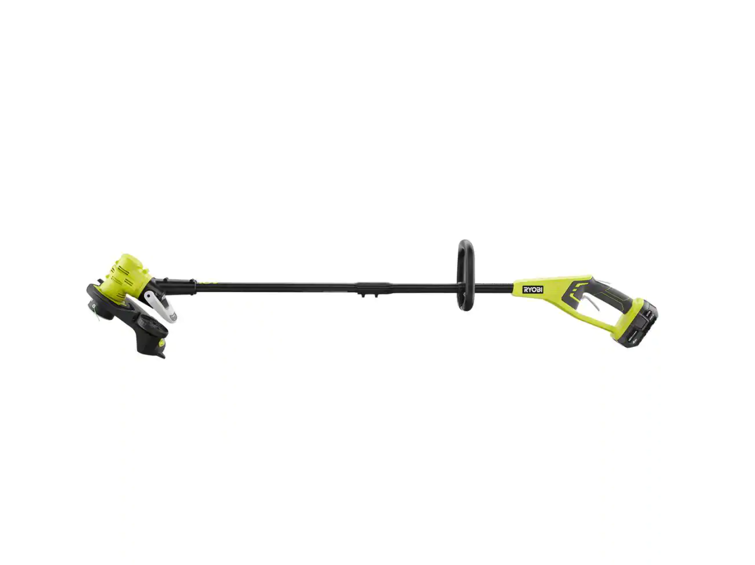 RYOBI P20140-AC ONE+ 18V 13 in. Cordless Battery String Trimmer/Edger with Extra 3-Pack of Spools， 4.0 Ah Battery and Charger