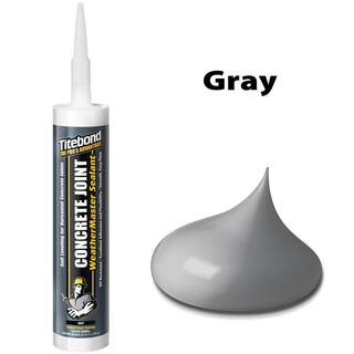 Titebond 10.1 Oz. WeatherMaster Concrete Joint Sealant - Gray (12-Pack) 3191