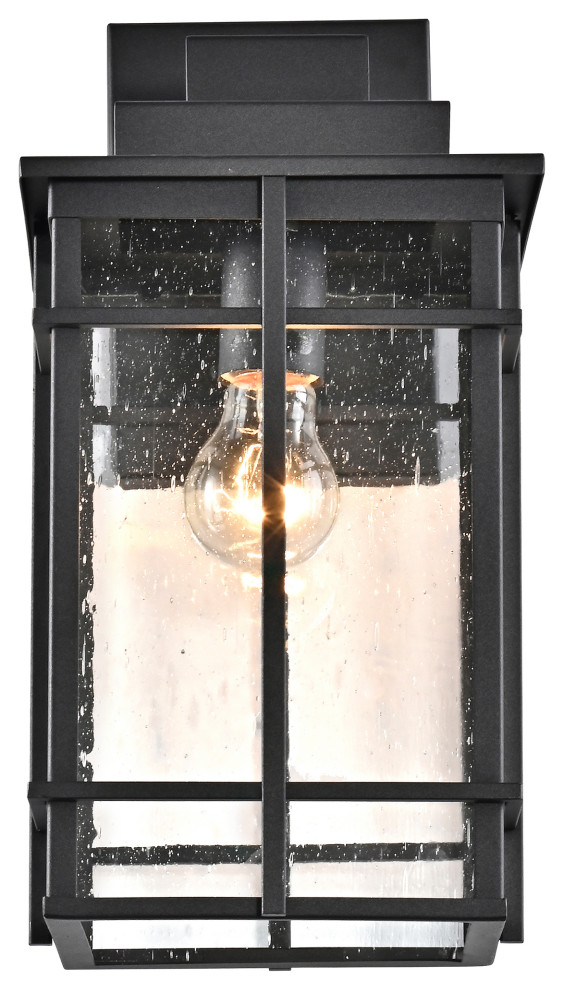 CHLOE Lighting Kenneth Transitional 1 Light Outdoor Wall Sconce   Transitional   Outdoor Wall Lights And Sconces   by Homesquare  Houzz