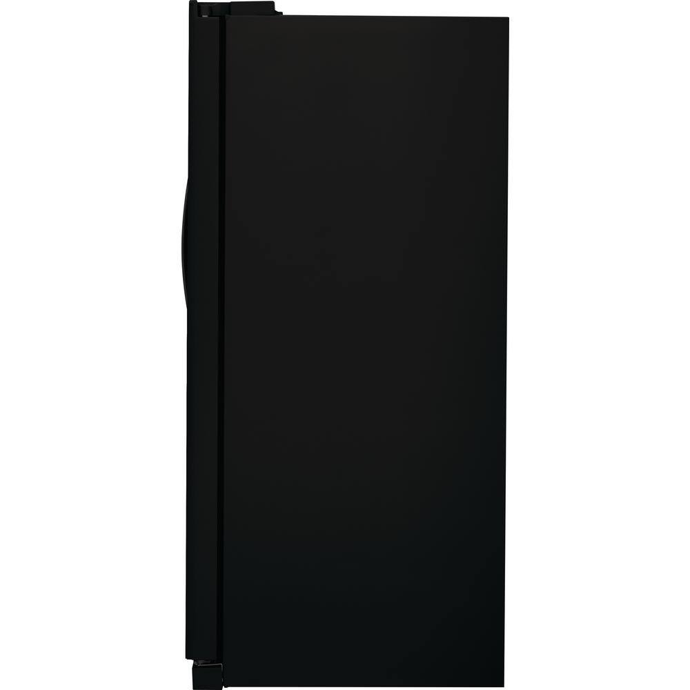 Frigidaire 22.3 cu. ft. 33 in. Side by Side Refrigerator in Black Standard Depth FRSS2323AB