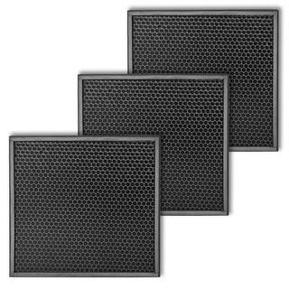 QuFresh 16 in. Activated Carbon AS1000WHT Air Scrubber Replacement Filter 3-count AS1000-ACF-3