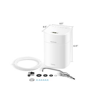 PureDrop CUW4 4-Stage Compact High Efficiency Multi-Purpose Drinking Water Filter System for Sink Refrigerator and RV CUW4