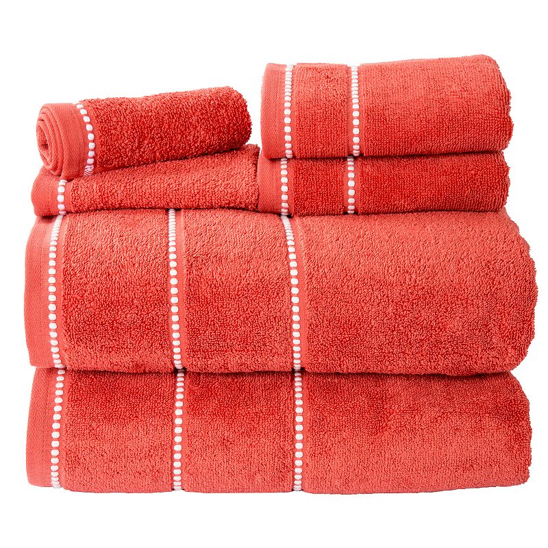 Portsmouth Home Quick Dry 6-piece Bath Towel Set