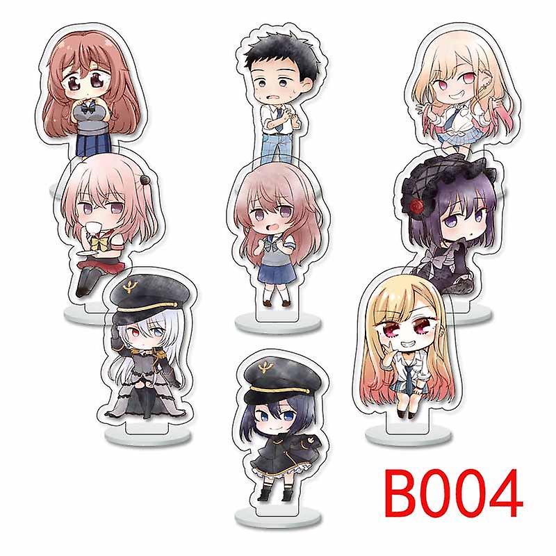 9pcs/set Anime Tokyo Revengers Acrylic Stand Model Manjiro Ken Takemichi Hinata Atsushi Figure Decoration Action Plate Toys，dress Up Darling