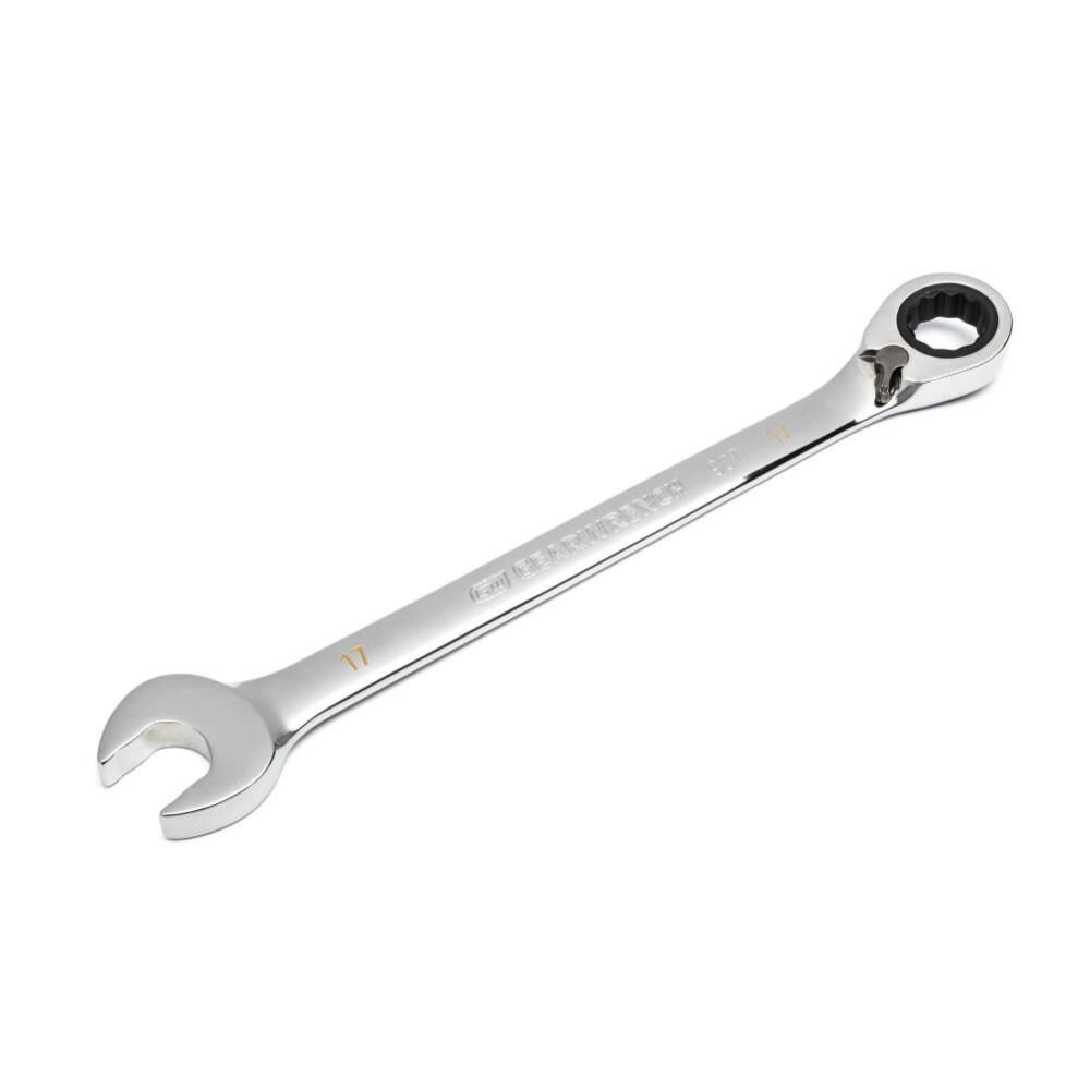 GEARWRENCH Reversible Ratcheting Wrench 17mm 90 Tooth 12 Point 86617 from GEARWRENCH