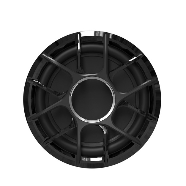 Zero Series Marine Subwoofer With Shallow Mounting Depth And Hidden Mounting Hardware