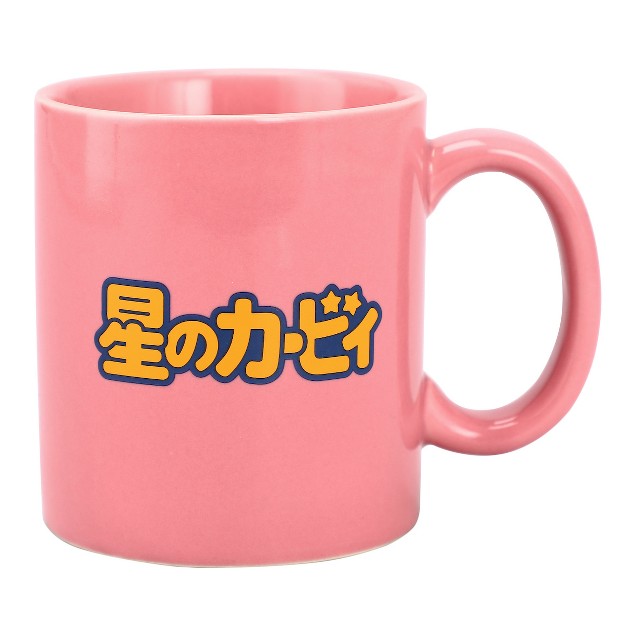 Kirby Big Face 16 Oz Pink Ceramic Mug