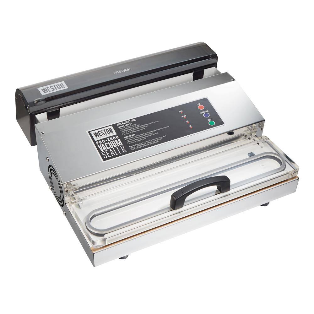 Weston Pro 2600 Stainless Steel Food Vacuum Sealer 65-1301-W