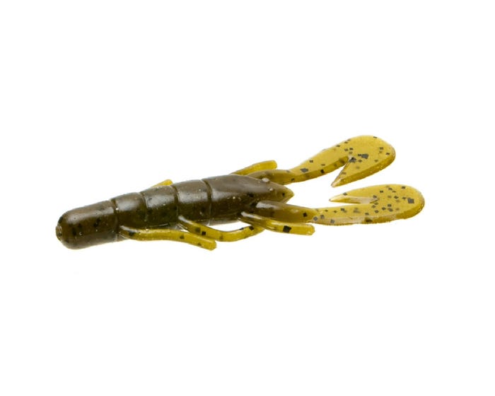 Zoom U-V Speed Craw 3.5 Green Pumpkin， 12 Pack - 80025