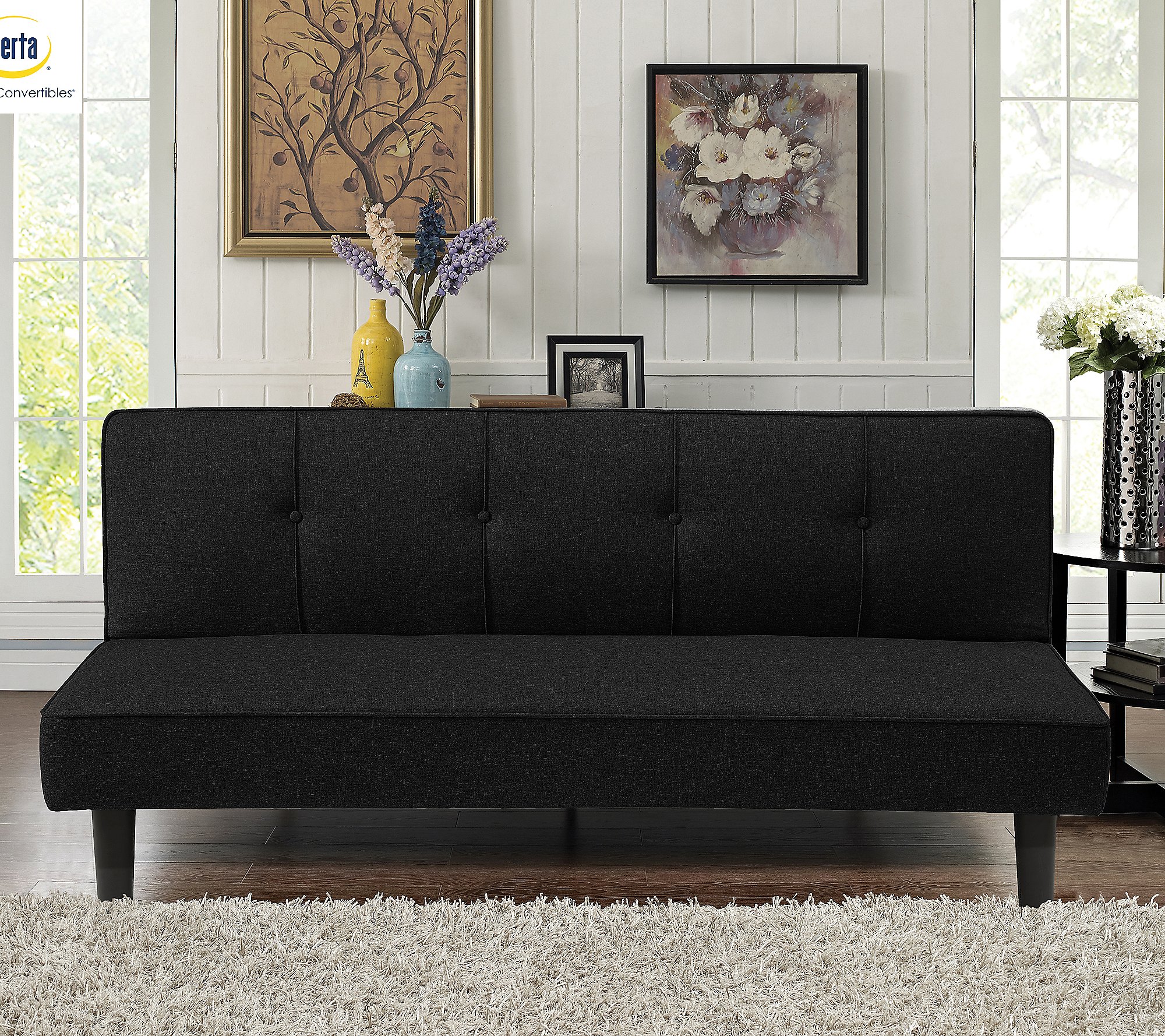 Serta Welch Convertible Futon Sofa Bed