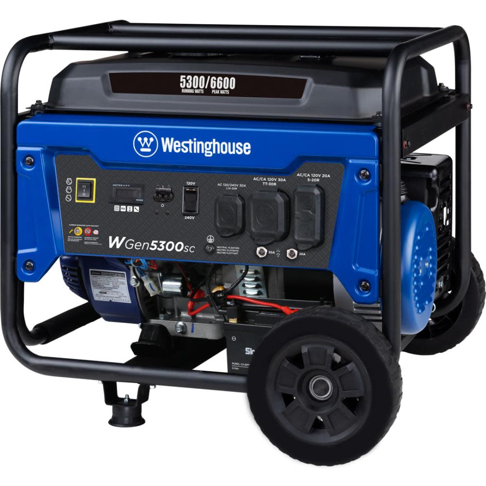 Westinghouse Portable Generator with CO Sensor ;